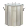 Bayou Classic 122 Qt. Stainless Steel Boiling Pot No Basket  w/Lid #1022 **OUT OF STOCK**